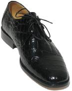 MEN HANDMADE EXOTIC LEATHER SHOES WIDE TOE