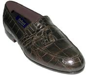handmade MENS ALLIGATOR LOAFER SHOES WITH TASSLE